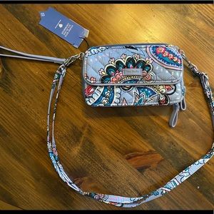 Vera Bradley All In One Crossbody Bag in Makani Paisley